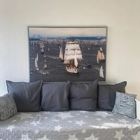 Gueni Marina Mit Balkon Und Seitlichem Foerdeblick 公寓 Wendtorf